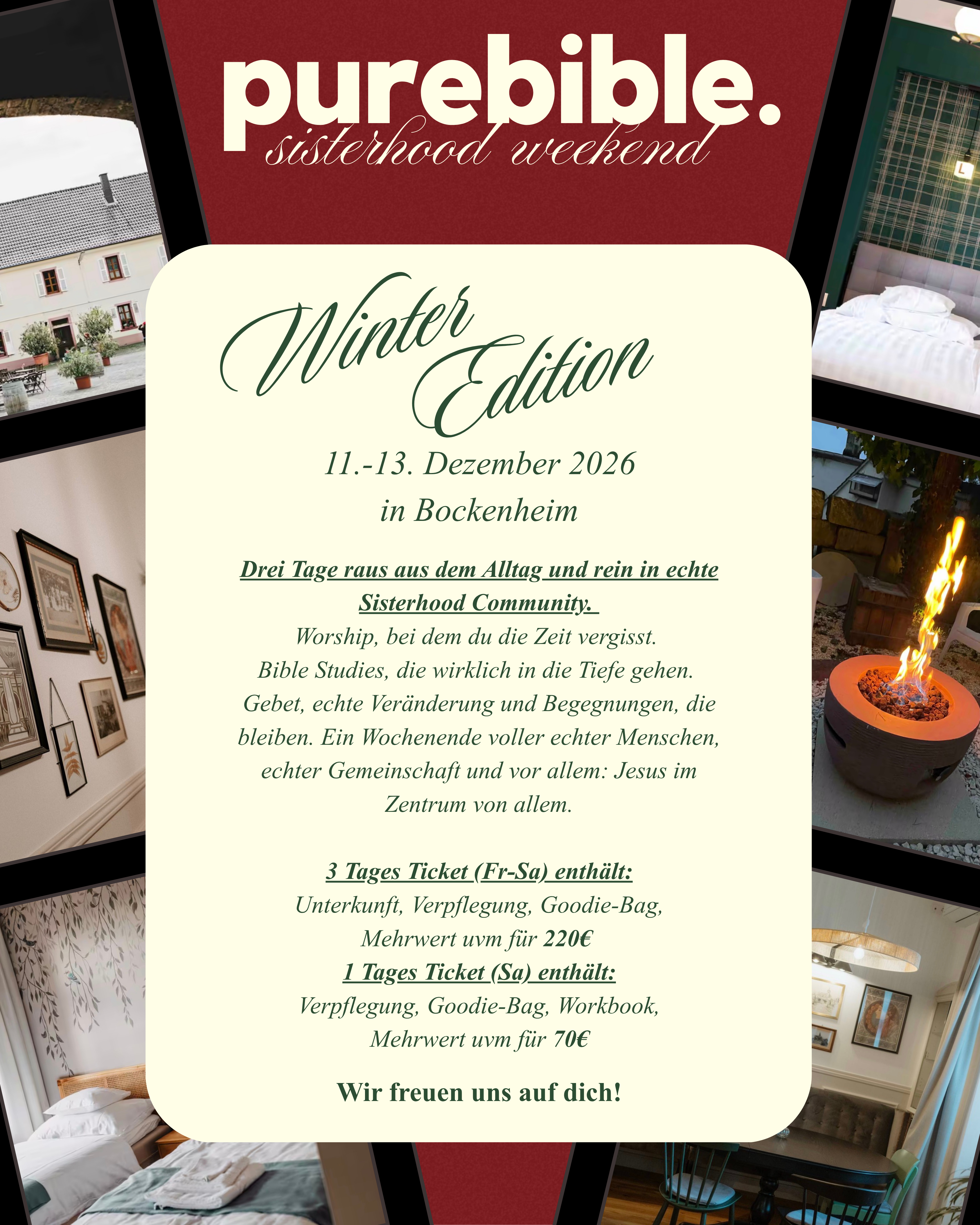Sisterhood Weekend - Winter Edition